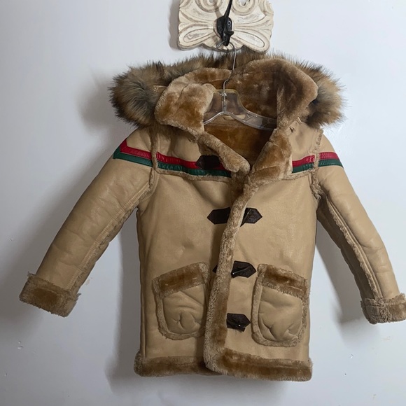 Kids Jordan Craig Shearing Childs Coat sz 5 - Picture 2 of 13